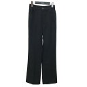 【中古】CLANEBASIC BOOTSCUT PANTS センタープレス ブーツカットパンツ 151107122 ブラック サイズ:0【価格見直し】