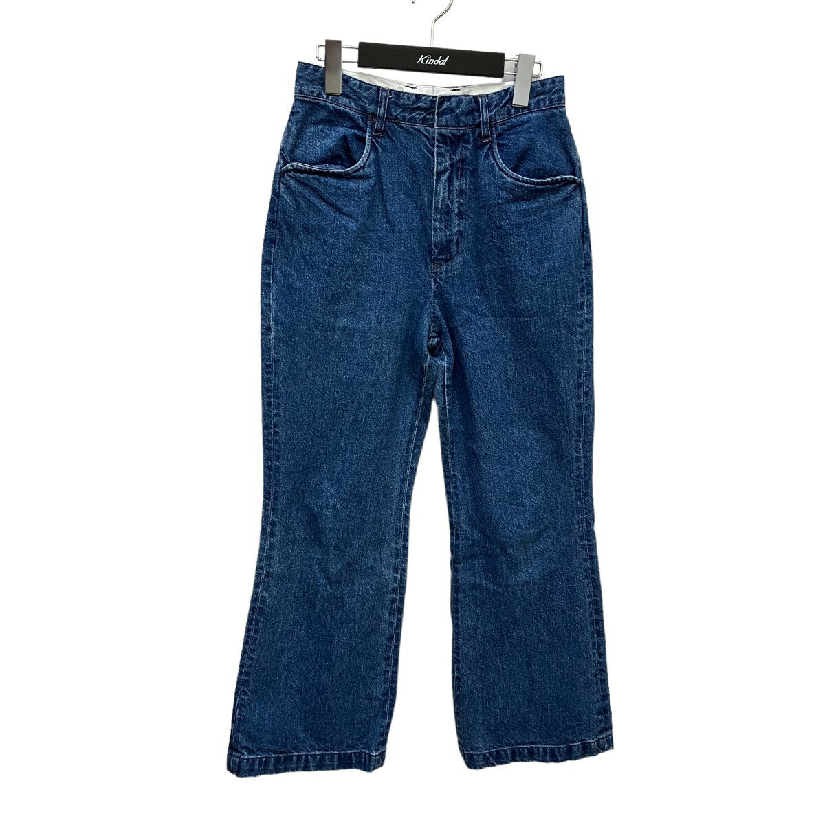【中古】FARAHデニムフレアパンツ FR0201 W4017 インディゴ サイズ:26【価格見直し】