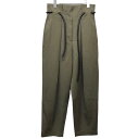 【中古】3.1 phillip limオリガミテーパードパンツ オリーブ サイズ:0【価格見直し】