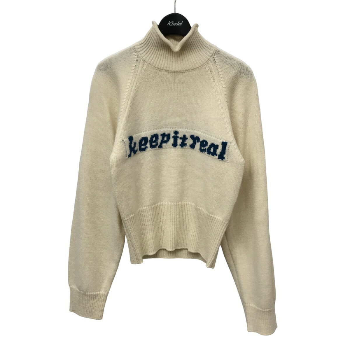 【中古】BEEDENタートルネックニット C2W1 BED 0006 オフホワイト サイズ：Free【価格見直し】