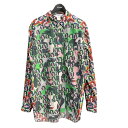 【中古】COMME des GARCONS SHIRT×The Andy Warhol Foundation 24SS グラフィックシャツ FM-B004 グリーン サイズ:M【価格見直し】