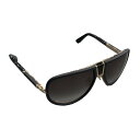 【中古】TOM FORD ティアドロップサングラス TF249 01B ブラック サイズ:61-16-140 【290624】(トムフォード)
