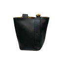 【中古】LOEWEショルダーバッグ ブラック【価格見直し】(4)