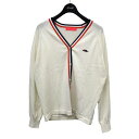 【中古】rough & swellSAINT-GERMAIN CARDIGAN ニットカーディガン オフホワイト サイズ:M【価格見直し】