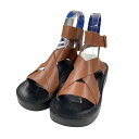 【中古】ARKETストラップサンダル ブラウン サイズ:37【価格見直し】(4)