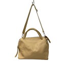 【中古】AULENTTIハンドバッグ ベージュ【価格見直し】