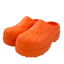 【中古】SORELCARIBOU CLOG 厚底サンダル 2048701862 オレンジ サイズ:24cm【価格見直し】(4)