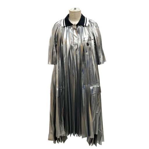 【中古】sacaiドレス 21-05560 シルバー サイズ:1【価格見直し】 【中古】sacaiドレス 21-05560 シルバー サイズ:1【価格見直し】