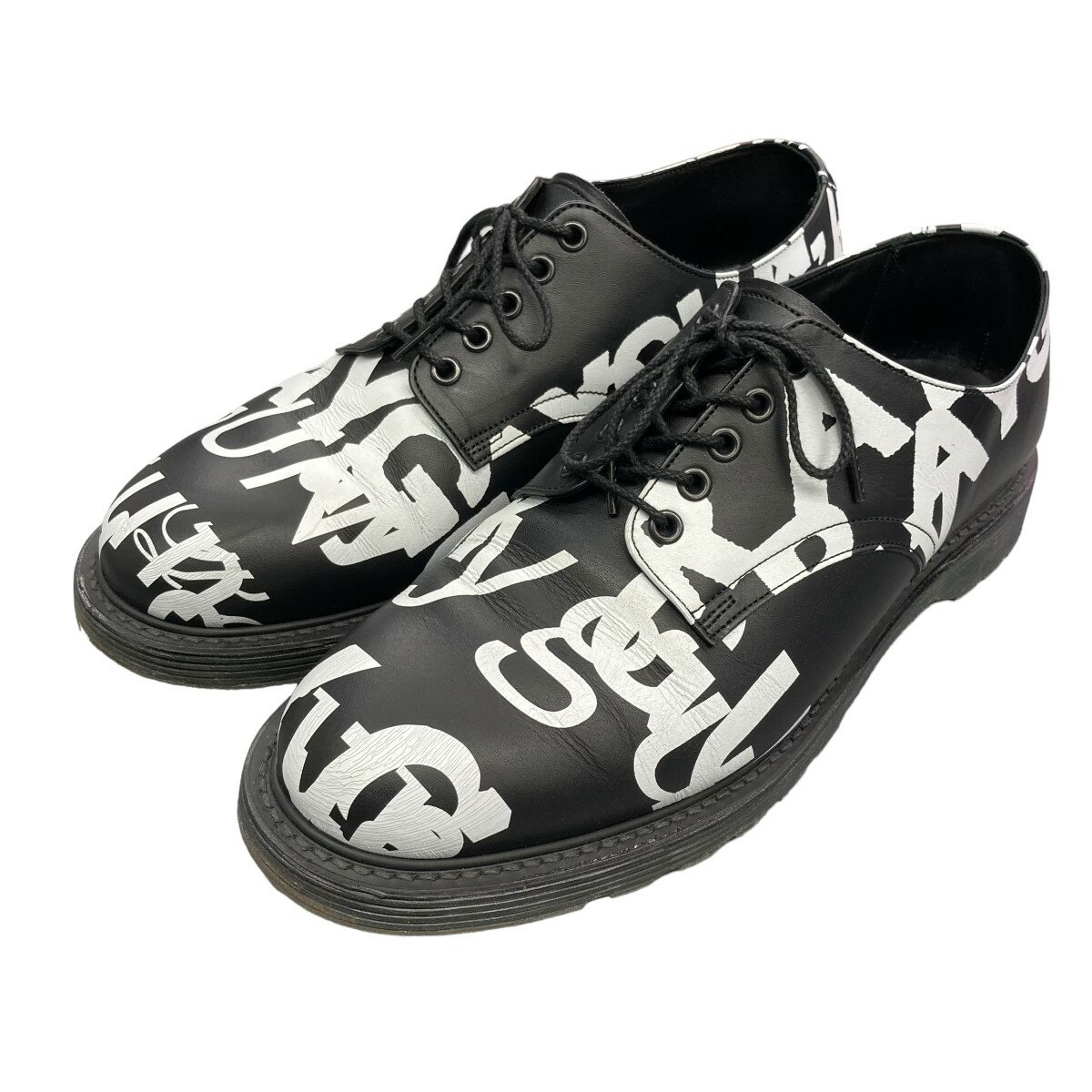 【中古】TAKAHIROMIYASHITA TheSoloIst．2023AW 「derby shoes」 プレーントゥシューズ ブラック サイズ：8【価格見直し】
