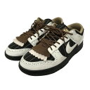 【中古】NIKEDUNK LOW LX BROGUE スニーカー FV3642-010 ブラウン×ブラック サイズ:11【価格見直し】