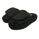 【中古】NATASHA ZINKOSHEARLING SLIPPERS サンダル ブラック サイズ:S【価格見直し】