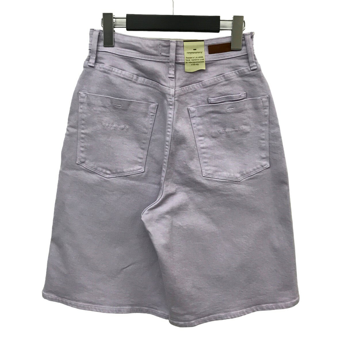 【中古】YANUKハーフパンツ 57121309 ライトパープル サイズ：S【価格見直し】