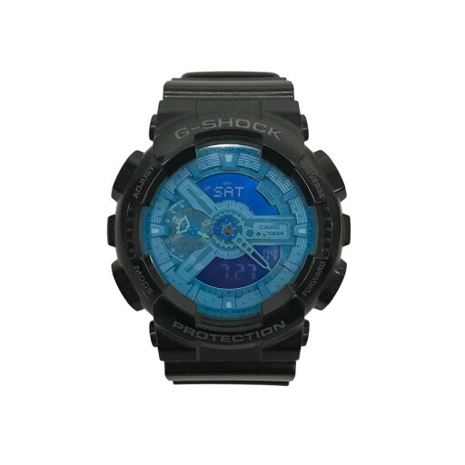 【中古】CASIO G-SHOCK HyperColors 腕時計 GA-110B-1A2DR ブラック×ブルー 【110824】(カシオ) 【中古】CASIO G-SHOCK HyperColors 腕時計 GA-110B-1A2DR ブラック×ブルー 【110824】(カシオ)