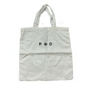 【中古】R&D.M.Co-OLDMAN’S TAILORトートバッグ ホワイト【価格見直し】