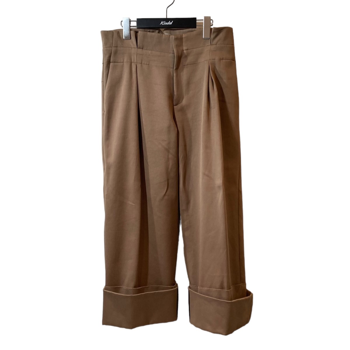 【中古】Cabana　ワイドパンツ 20AW-PT01-C ブラウン サイズ：40 【150824】（カバナ）