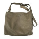 【中古】GUCCI GG柄 エンボス レザー ショルダーバッグ 201446 ベージュ 【180824】(グッチ)