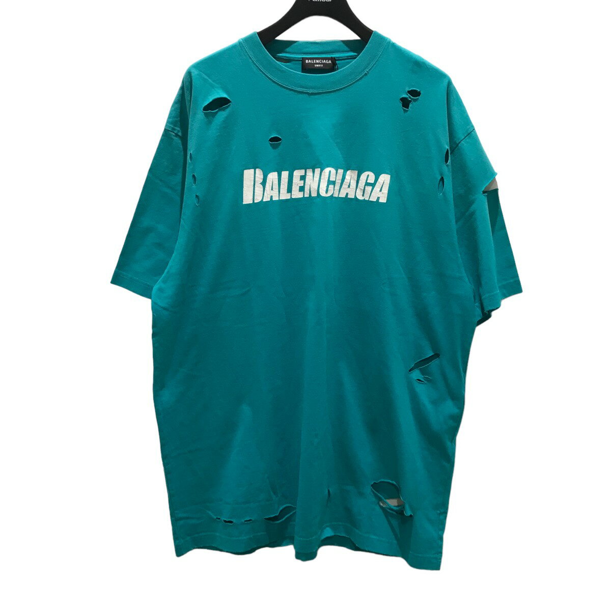 楽天市場】バレンシアガ tシャツ(カラーグリーン)(Tシャツ 楽天市場】バレンシアガ tシャツ(カラーグリーン)(Tシャツ