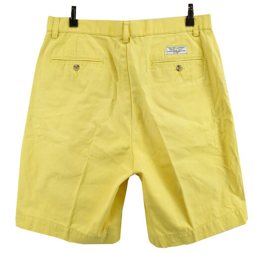 【中古】POLO RALPH LAURENチノショーツ ハーフパンツ イエロー サイズ:32【価格見直し】 【中古】POLO RALPH LAURENチノショーツ ハーフパンツ イエロー サイズ:32【価格見直し】