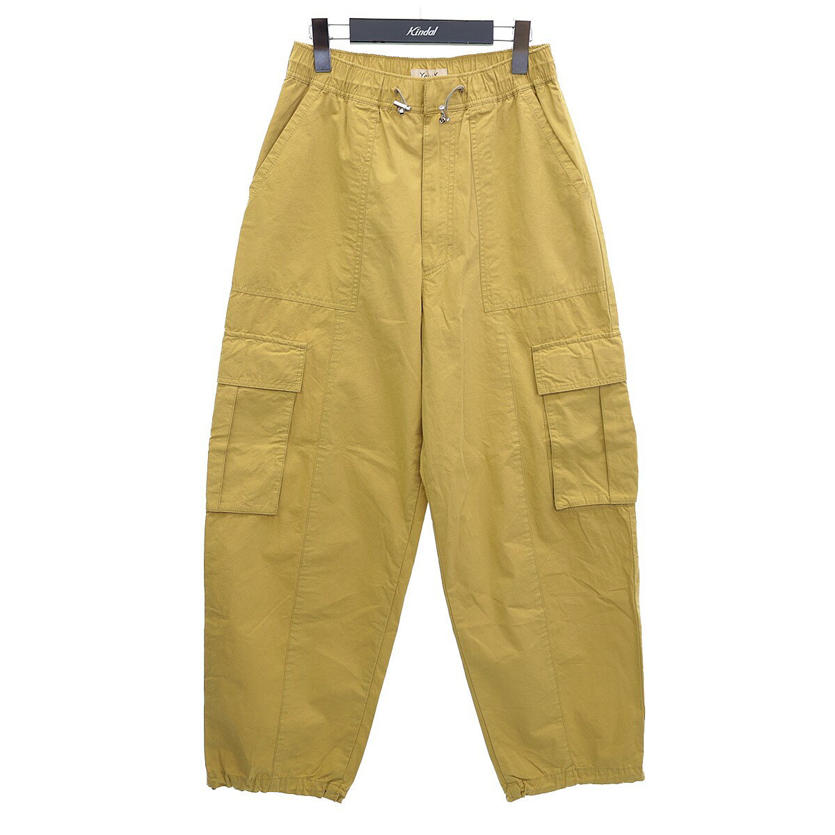 【中古】YANUKイージーカーゴパンツ 57132311 マスタード サイズ:M【価格見直し】