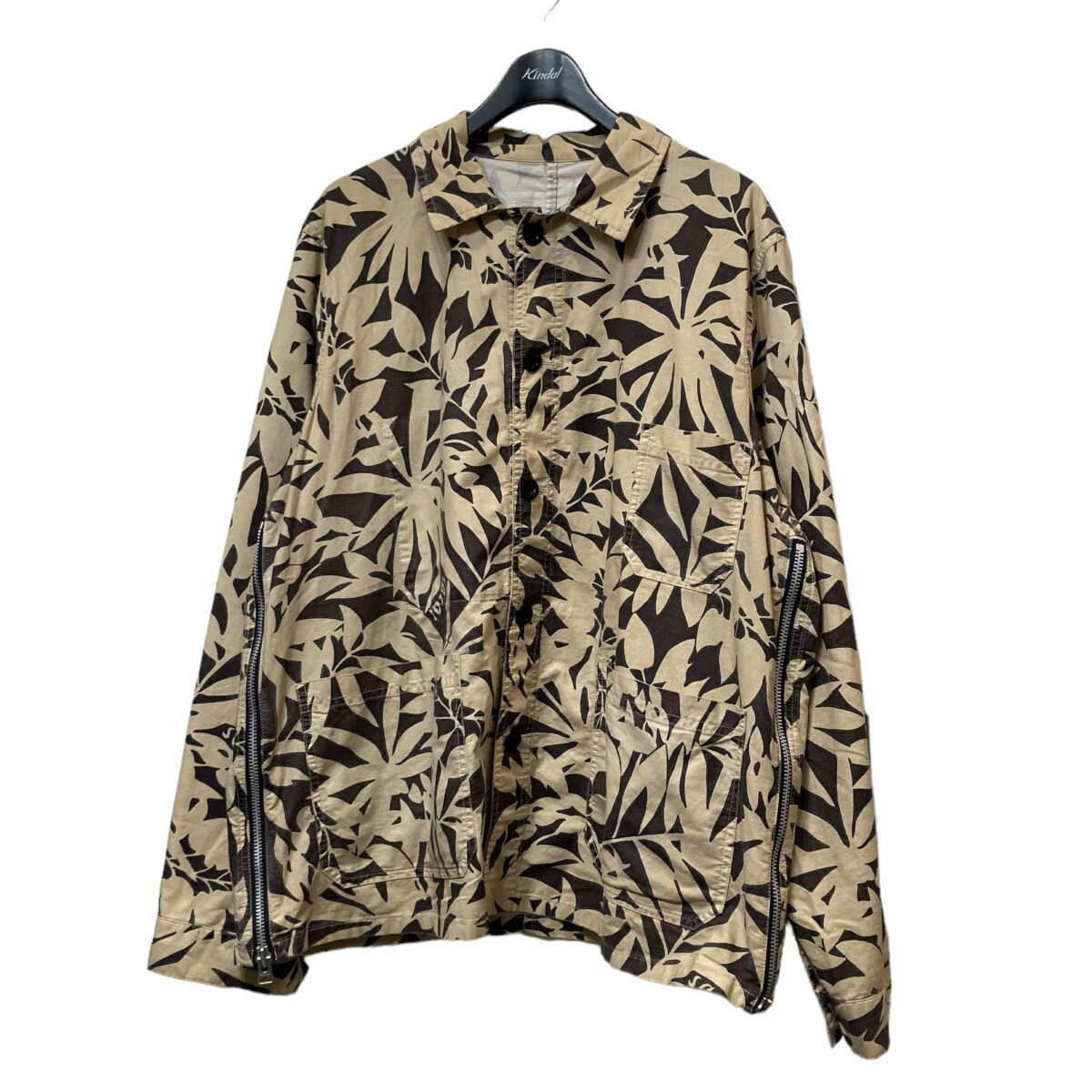 【中古】sacaiシャツジャケット 24-03298M ベージュ サイズ:S【価格見直し】