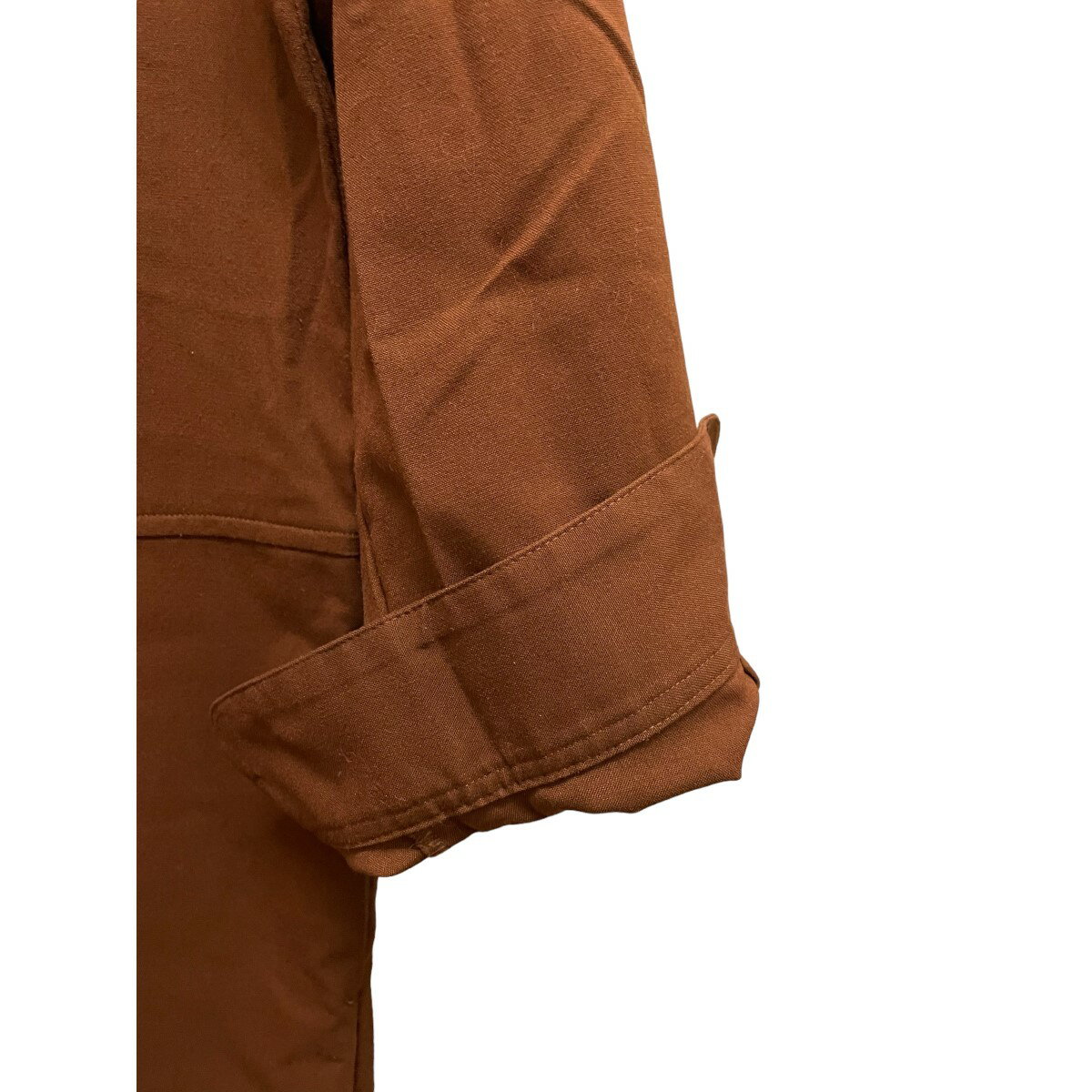 【中古】BEAUTY＆YOUTH　BY フライフロントジャンプスーツ 無地 オールインワン 1626-144-3410 ブラウン サイズ：M 【040924】（ビューティアンドユース）