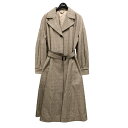 【中古】Lily Brownパイピングデザイントレンチコート LWFC194010 ベージュ サイズ:F【価格見直し】(4)