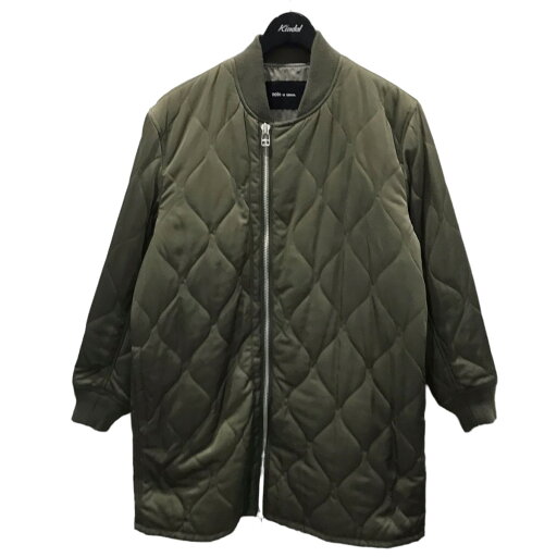 【中古】note et silence中綿キルティングコート 26-02-CO-019-16-2 オリーブ サイズ:フリーサイズ【価格見直し】 【中古】note et silence中綿キルティングコート 26-02-CO-019-16-2 オリーブ サイズ:フリーサイズ【価格見直し】
