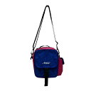 【中古】AWAKEショルダーバッグ ブルー×ピンク【価格見直し】