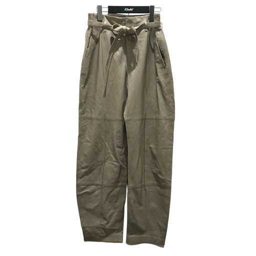 【中古】ZARAレザーパンツ ベージュ サイズ:S【価格見直し】 【中古】ZARAレザーパンツ ベージュ サイズ:S【価格見直し】