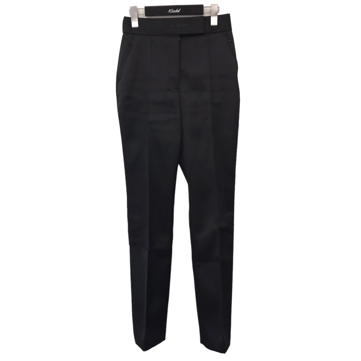 【中古】ALEXANDER WANGウエストロゴスラックス ブラック サイズ:0【価格見直し】