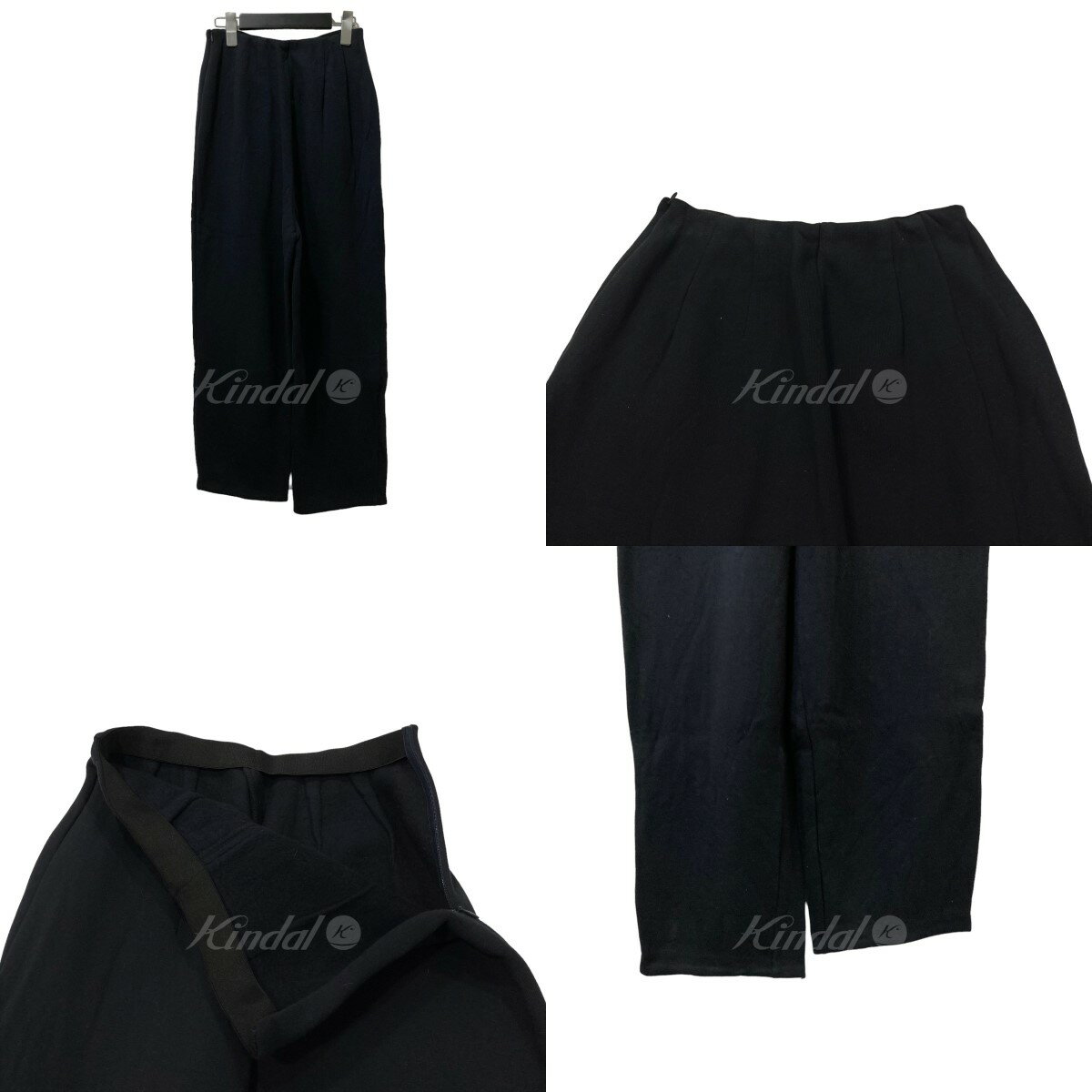 【中古】ENFOLD　スウェットパンツ 300EA181-2680 ブラック サイズ：36 【260924】（エンフォルド）