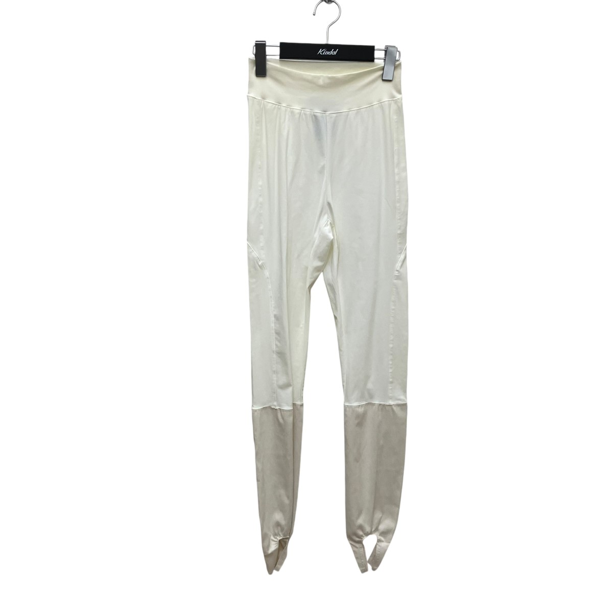 【中古】ALWELコットンスエードレギンス パンツ SUEDE-2 ホワイト サイズ:S【価格見直し】