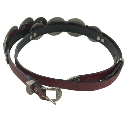 【中古】TOGA PULLAコンチョベルト ボルドー【価格見直し】 【中古】TOGA PULLAコンチョベルト ボルドー【価格見直し】