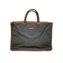 【中古】Daniel&Bobハンドバッグ ブラウン×グレー【価格見直し】