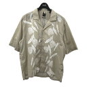【中古】BOSS Lars Short Sleeve Shirt 半袖シャツ 50470497 ベージュ サイズ:L 【031024】(ボス)