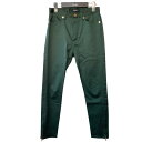 【中古】UNDERCOVER 裾ジップ パンツ ucw1503-1 グリーン サイズ:1 【051024】(アンダーカバー)