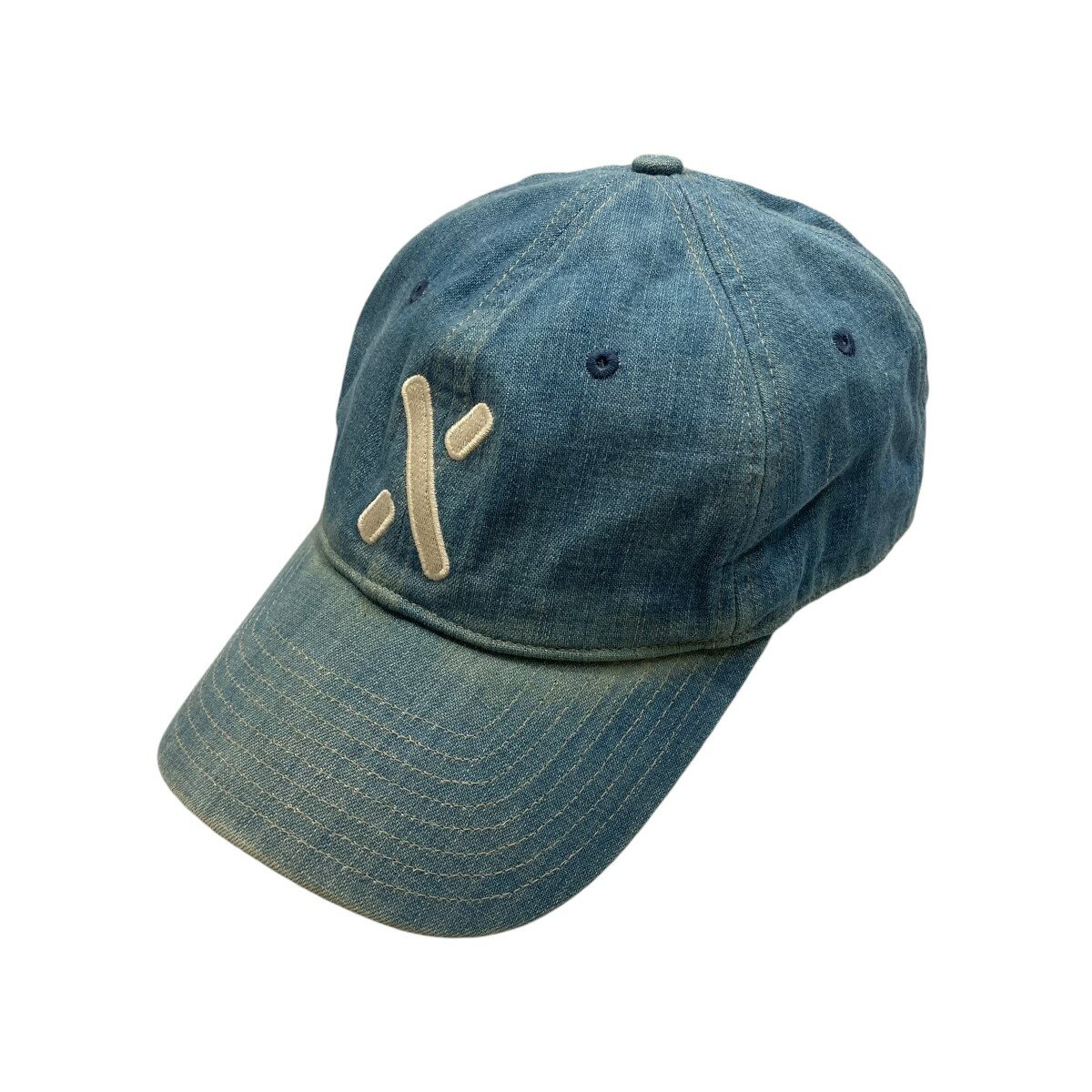 【中古】ALEX MILL キャップ 16-095-650-0001-1-0-1-0 インディゴ 【061024】(アレックスミル)