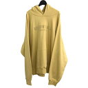 【中古】FOG ESSENTIALSワッフルパーカー イエロー サイズ:XL【価格見直し】