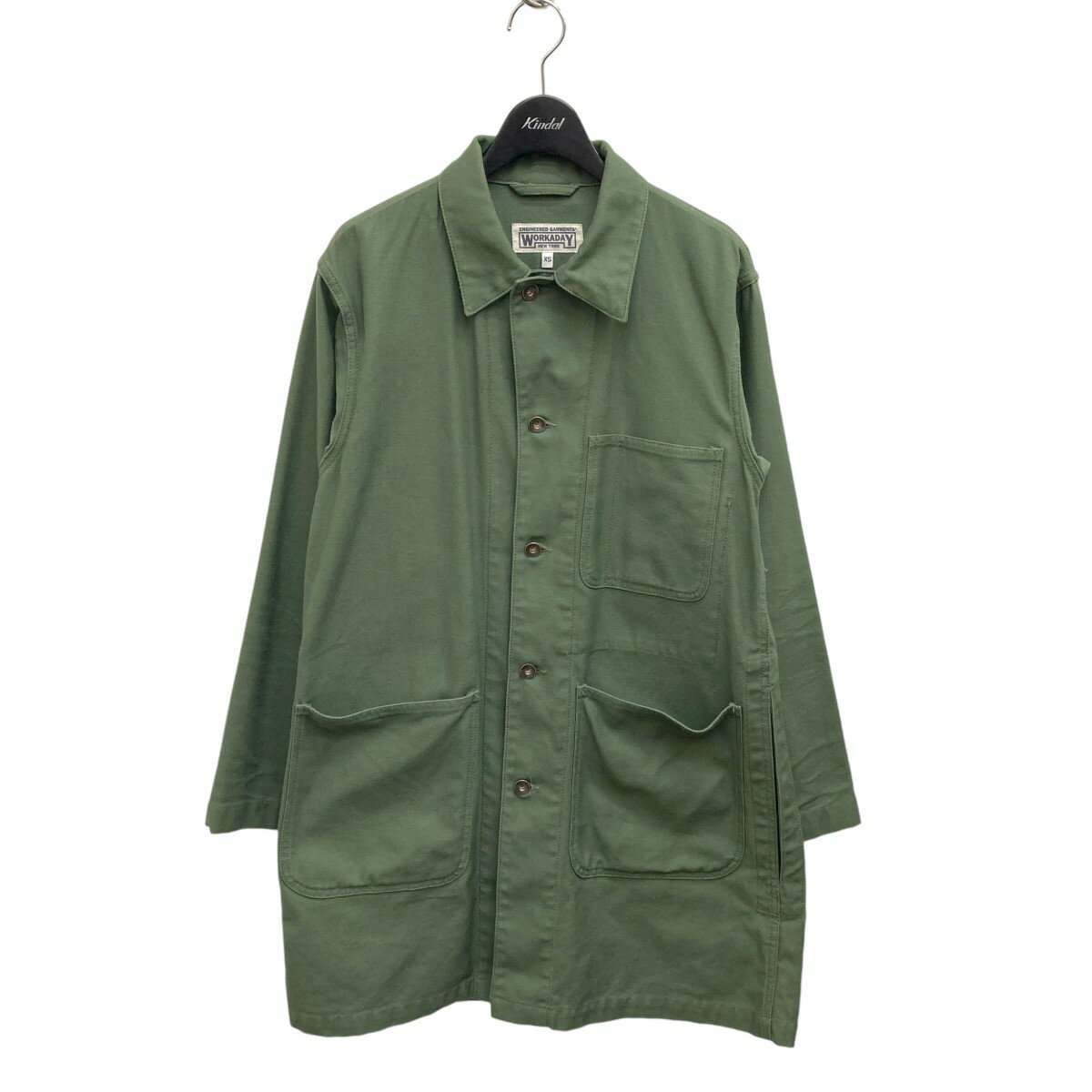 【中古】Engineered Garmentsワークジャケット グリーン サイズ:XS【価格見直し】