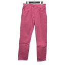 ブランド古着のカインドオルで買える「【中古】UNUSEDカラーデニム ショッキングピンク サイズ:0【価格見直し】」の画像です。価格は3,300円になります。