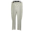 【中古】MaxMaraフェイクレザーパンツ アイボリー サイズ:L【価格見直し】