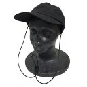 【中古】TODAYFUL24SS レザーコードキャップ Leather Cord Cap 12311014 ブラック サイズ:フリーサイズ【価格見直し】