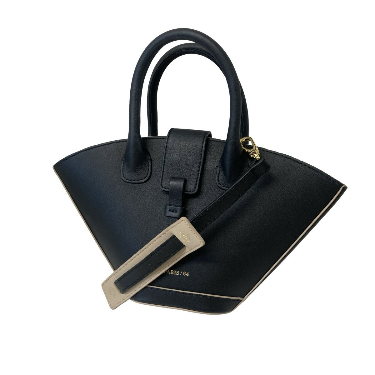 【中古】PARIS／64　2WAYショルダーバッグ ブラック 【191024】（パリ64）のサムネイル