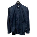 【中古】COVERTバンドカラーシャツ ネイビー サイズ:38【価格見直し】