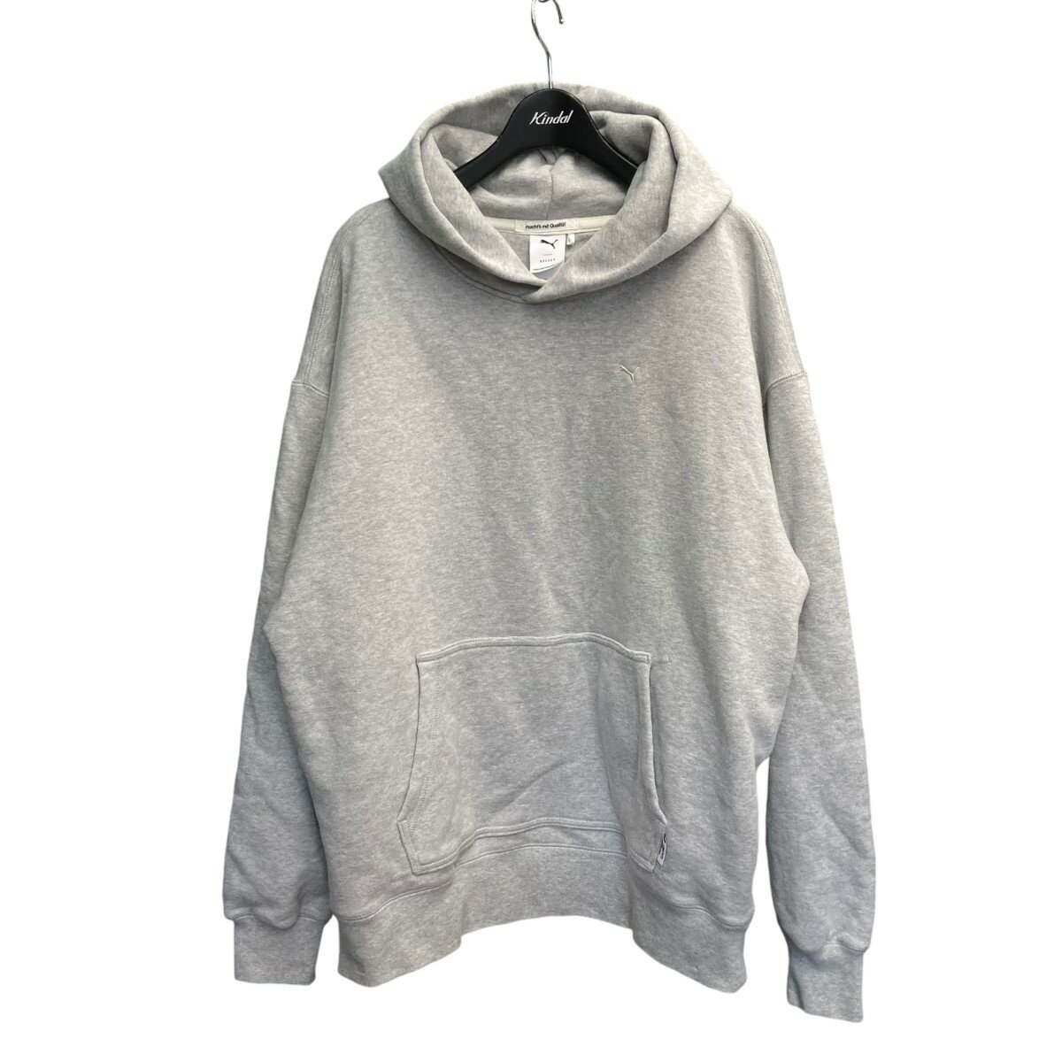 Rakuten - 【中古】PUMA×MMQmachts mit Qualit Double Layer Hoodie 535933-04 ライトグレー サイズ：M【価格見直し】