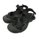 【中古】KEEN ZERRAPORT 2 ストラップサンダル ぜラポート2 1022418 ブラック サイズ:US7.5 【241024】(キーン)