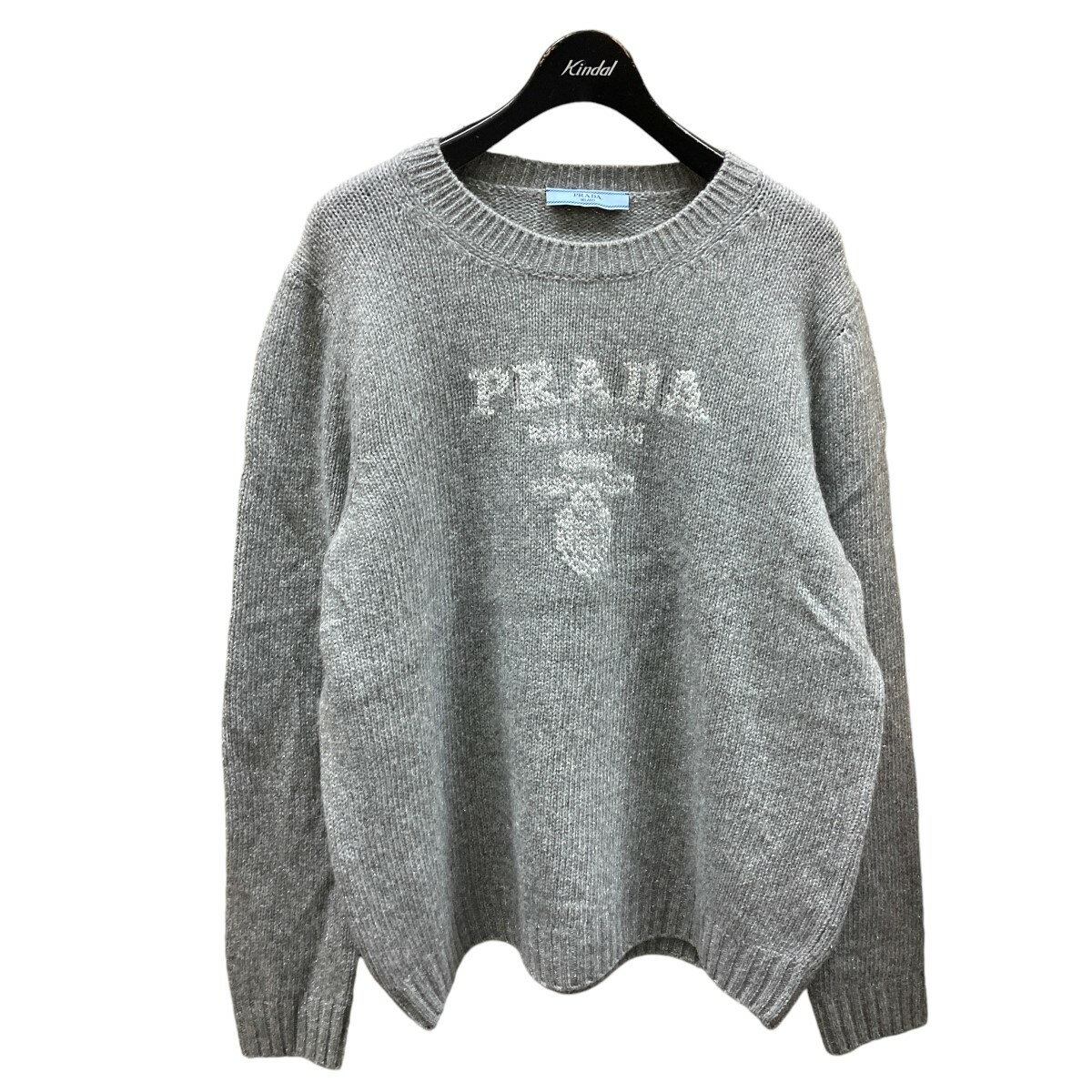 プラダ PRADA 長袖セーター サイズ36 S - ダークネイビー×ブルー プラダ PRADA 長袖セーター サイズ36 S - ダークネイビー×ブルー