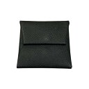 【中古】HERMES バスティア コインケース ブラック 【251024】(エルメス)