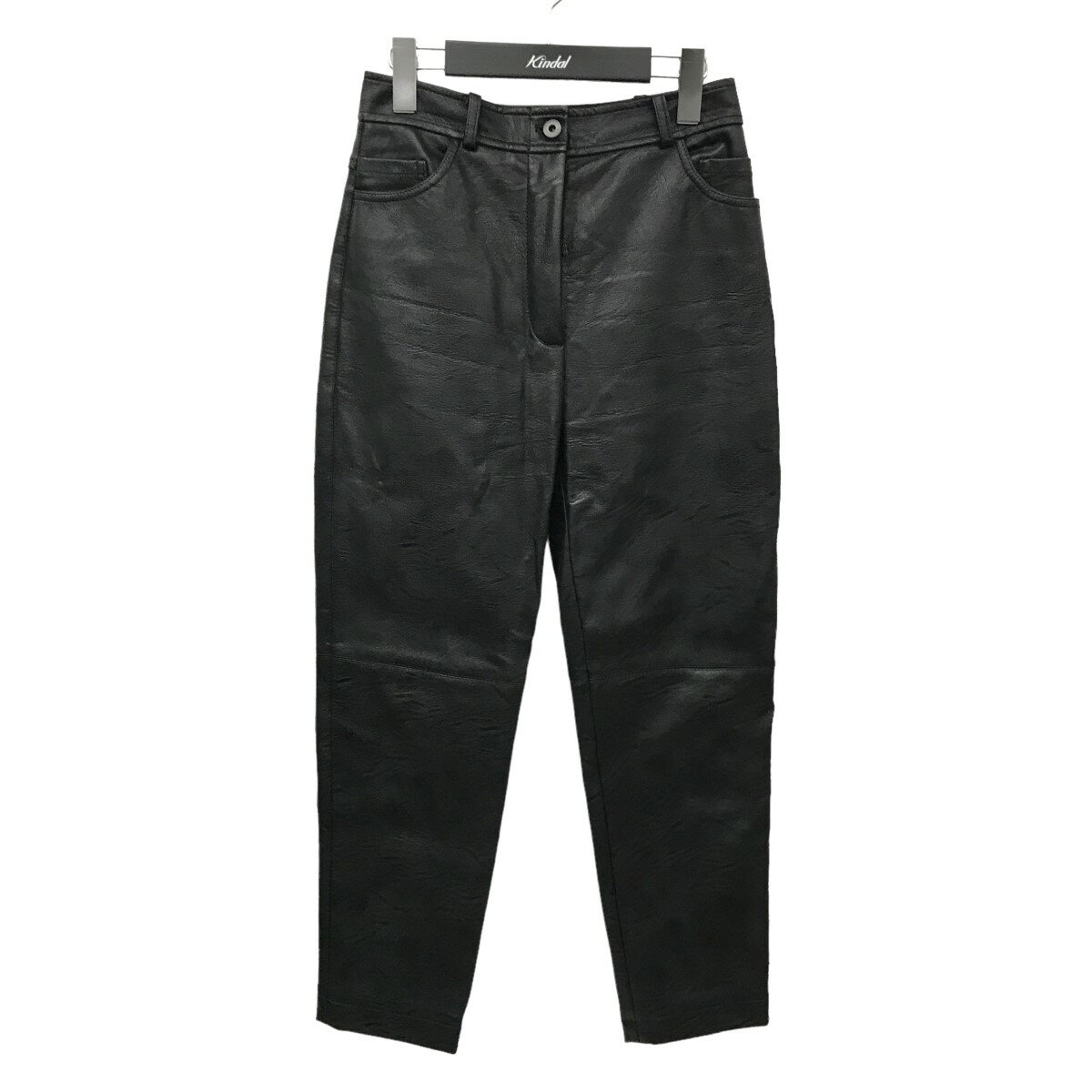 【中古】STELLA McCARTNEY エコレザーパンツ 543858 ブラック サイズ:36 【251024】(ステラマッカートニー)