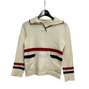 【中古】Christian Diorウールカシミヤニット 224S08AM304 アイボリー サイズ:38【価格見直し】